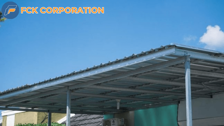 pasang baja ringan kanopi 3