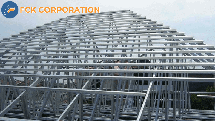 pasang baja ringan atap miring 2