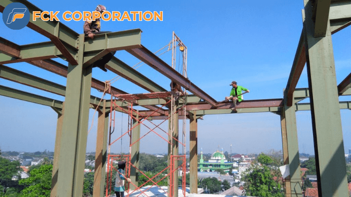 harga borongan baja berat per meter 2