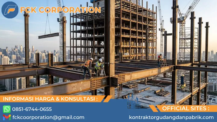 konstruksi baja wf