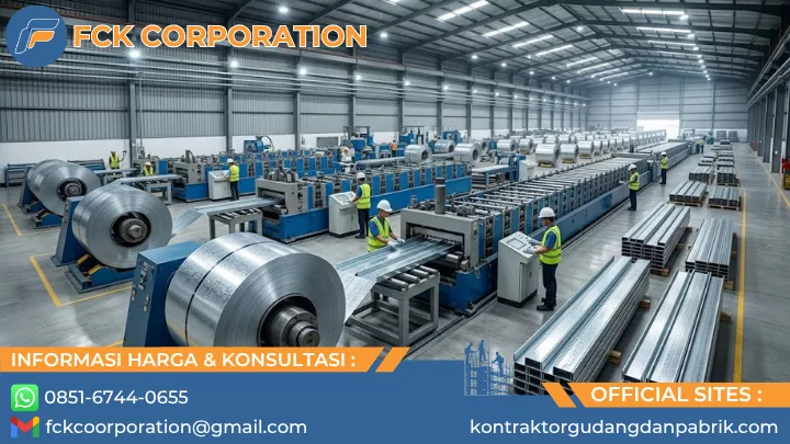pabrik baja ringan di Tangerang