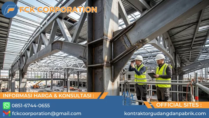 sambungan kolom baja