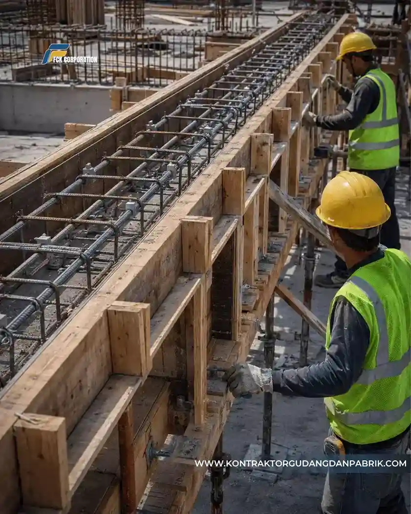 Bekisting Balok dengan Sistem Modular