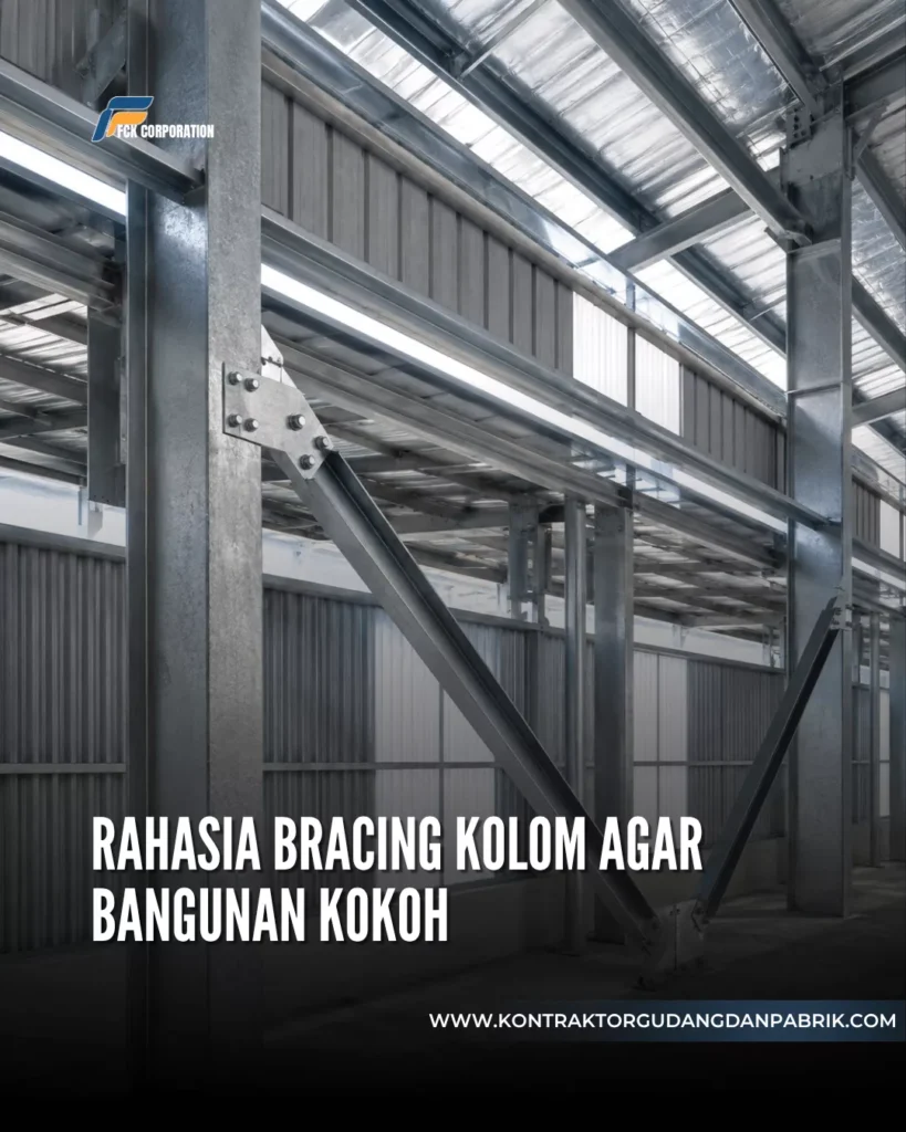 Bracing Kolom Jenis Diagonal