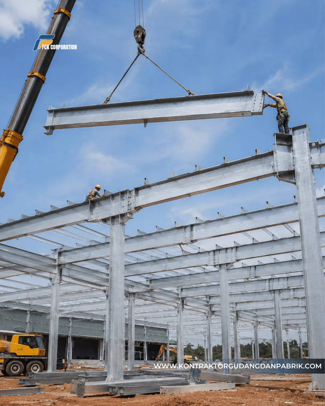 Rafter Baja Prefabrikasi Dinamis