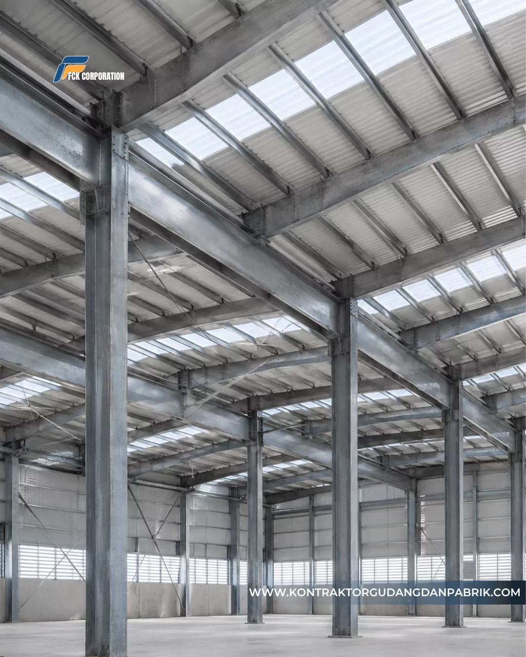Rafter Baja Prefabrikasi Statis